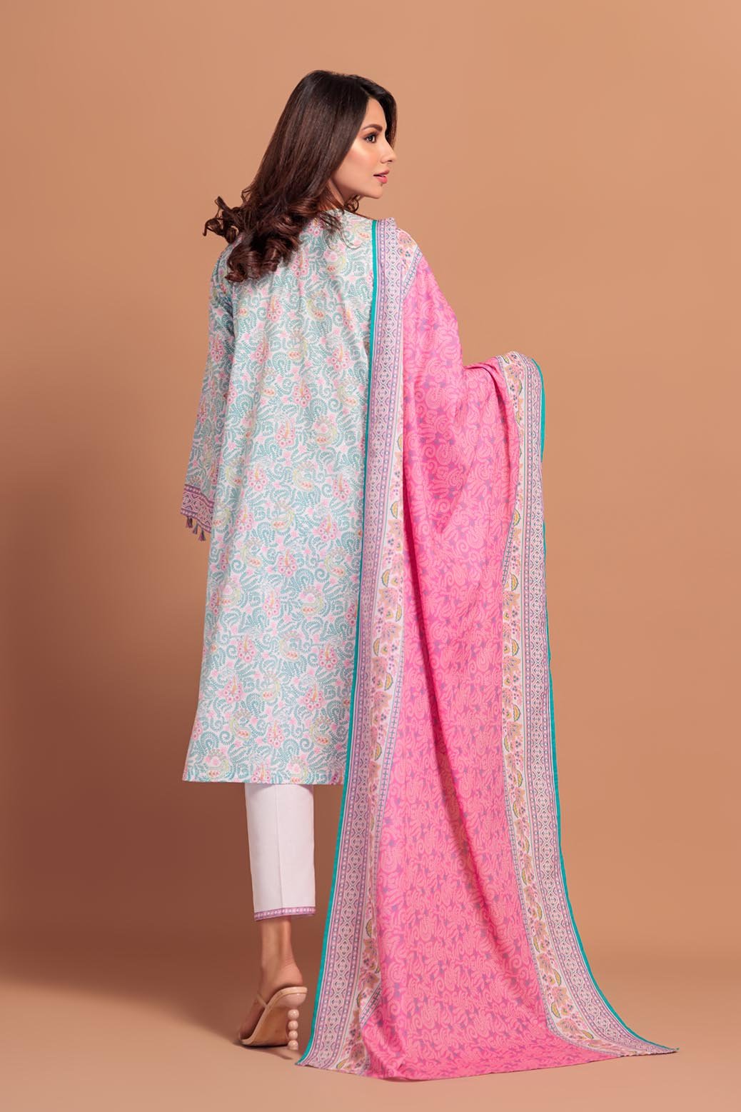 BONANZA SATRANGI 3PC PRINTED LAWN SUIT (1S24P3P591)