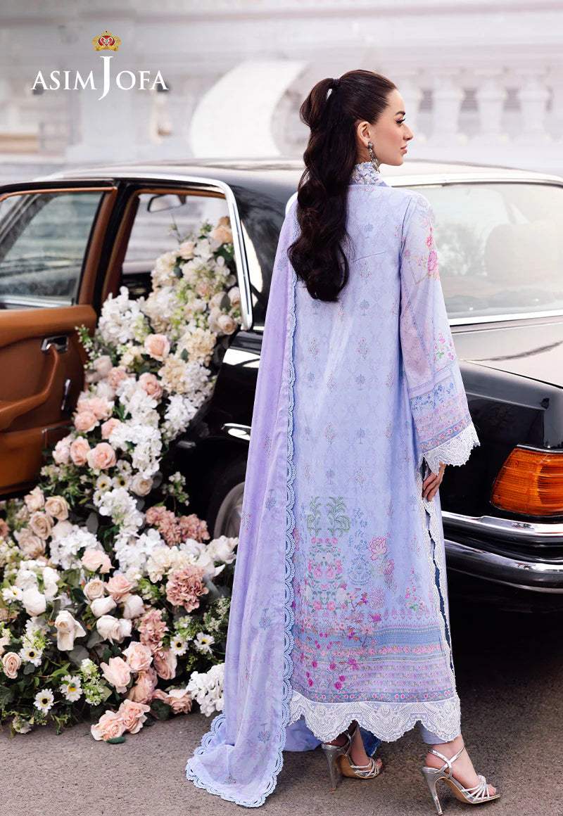 Asim Jofa 3PC Embroidered Raw Silk AJRS-08 gulbuy.com