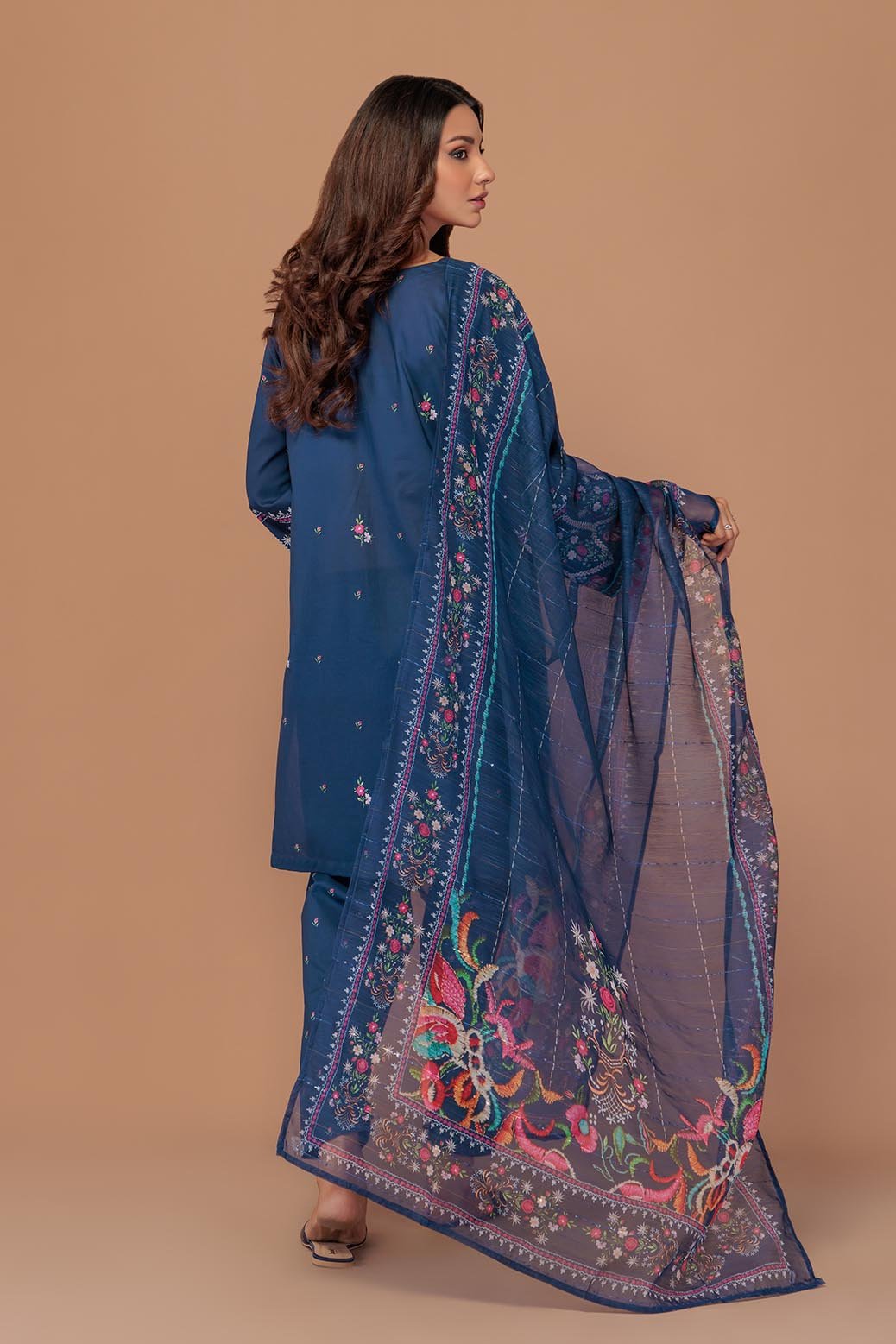 BONANZA SATRANGI 3PC PRINTED LAWN SUIT (1S24P3P311)