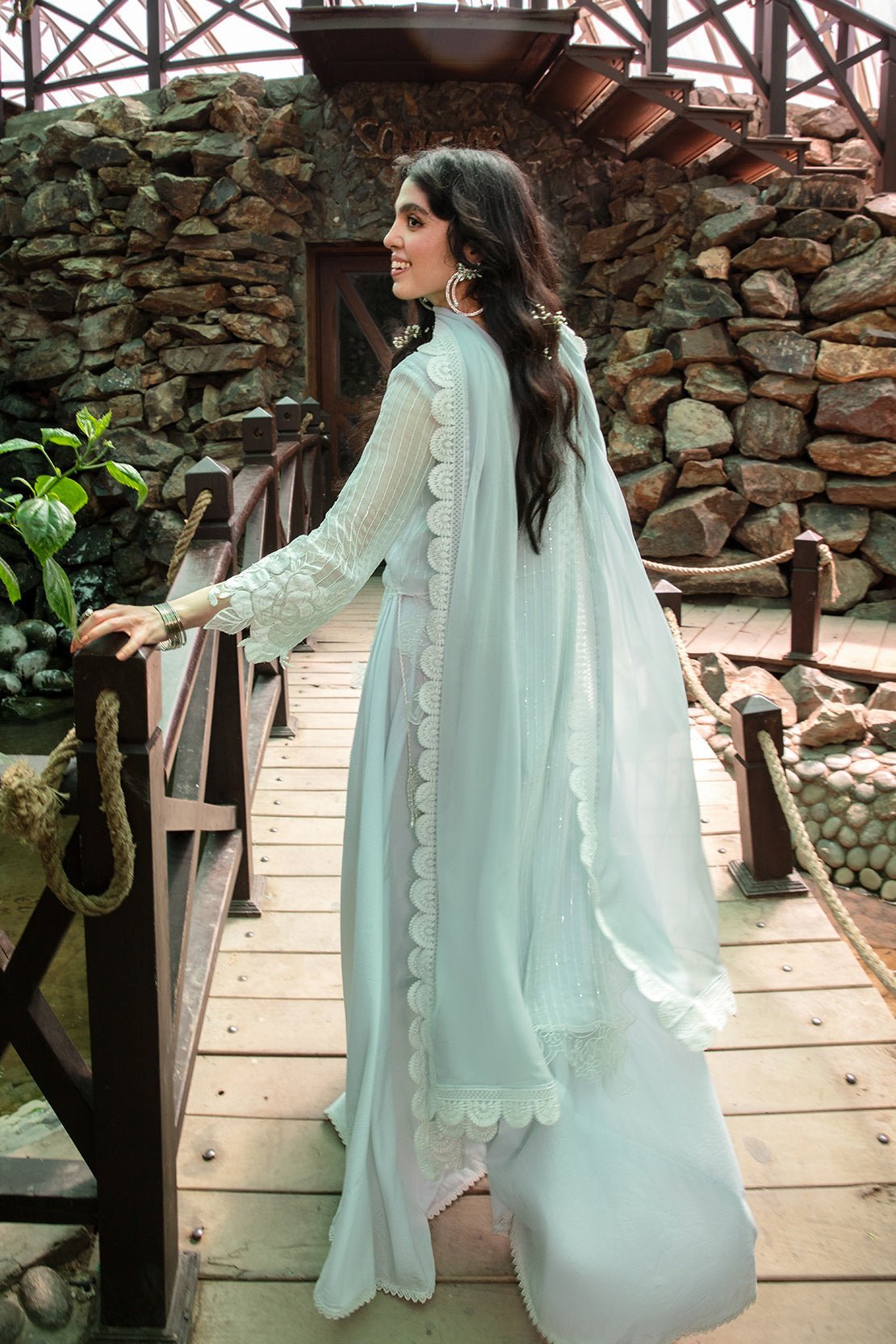 SO KAMAL 3PC EMBROIDERED CHIFFON SUIT (BARSAAT)