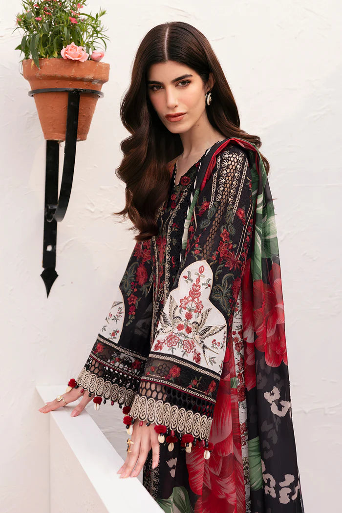 Baroque 3Pc Embroidered Lawn Suit EL-D01 gulbuy.com