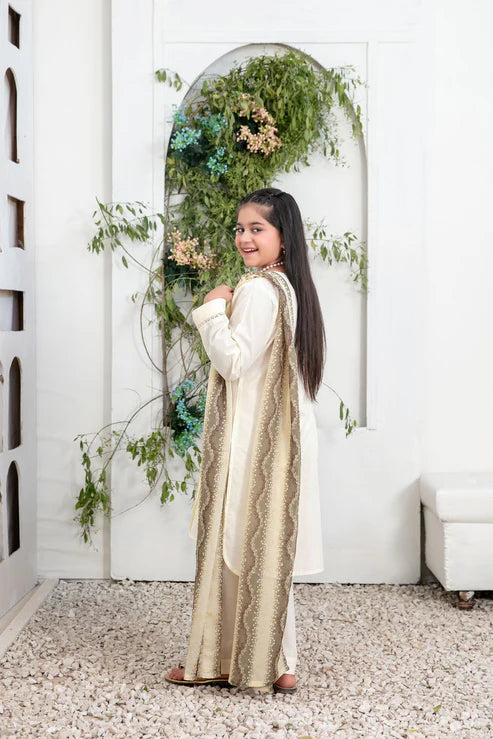 Tawakkal 3Pc Printed Lawn Kids Suit D-1521 gulbuy.com