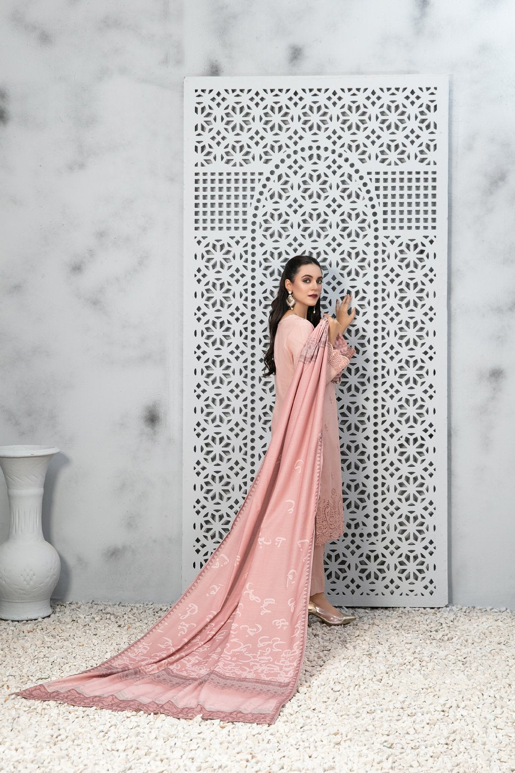 Tawakkal 3 Piece Embroidered Printed Suit (D-9853)