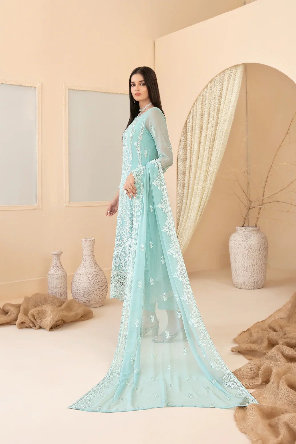 Tawakkal 3Pc Embroidered Lawn Suit D-2217-Signy gulbuy.com