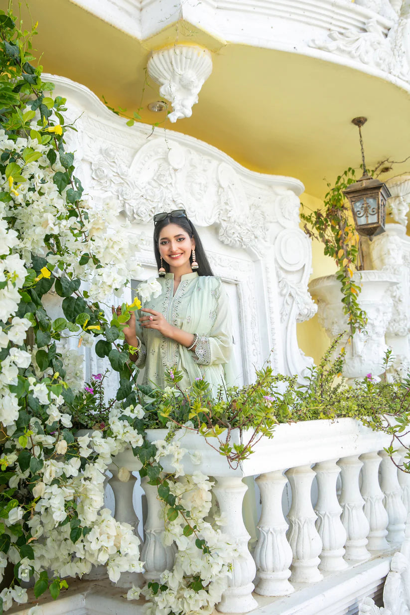Tawakkal 3Pc Embroidered Lawn Suit D-1750