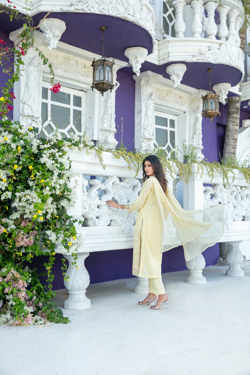 Tawakkal 3Pc Embroidered Lawn Suit D-1749