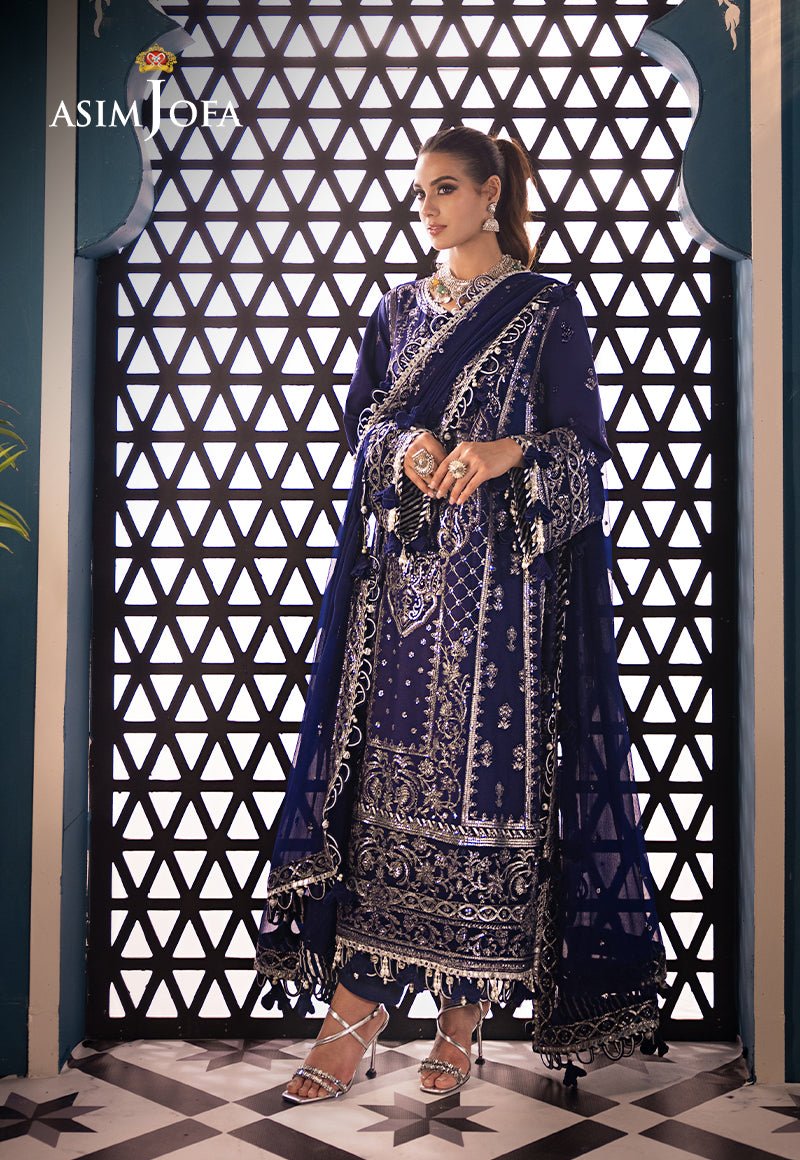 ASIM JOFA 3 PIECE EMBROIDERED LAWN SUIT (AJFI-25)