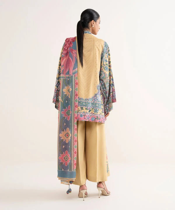 Sapphire 3Pc Embroidered Lawn Suit 0PEDY25V529B gulbuy.com