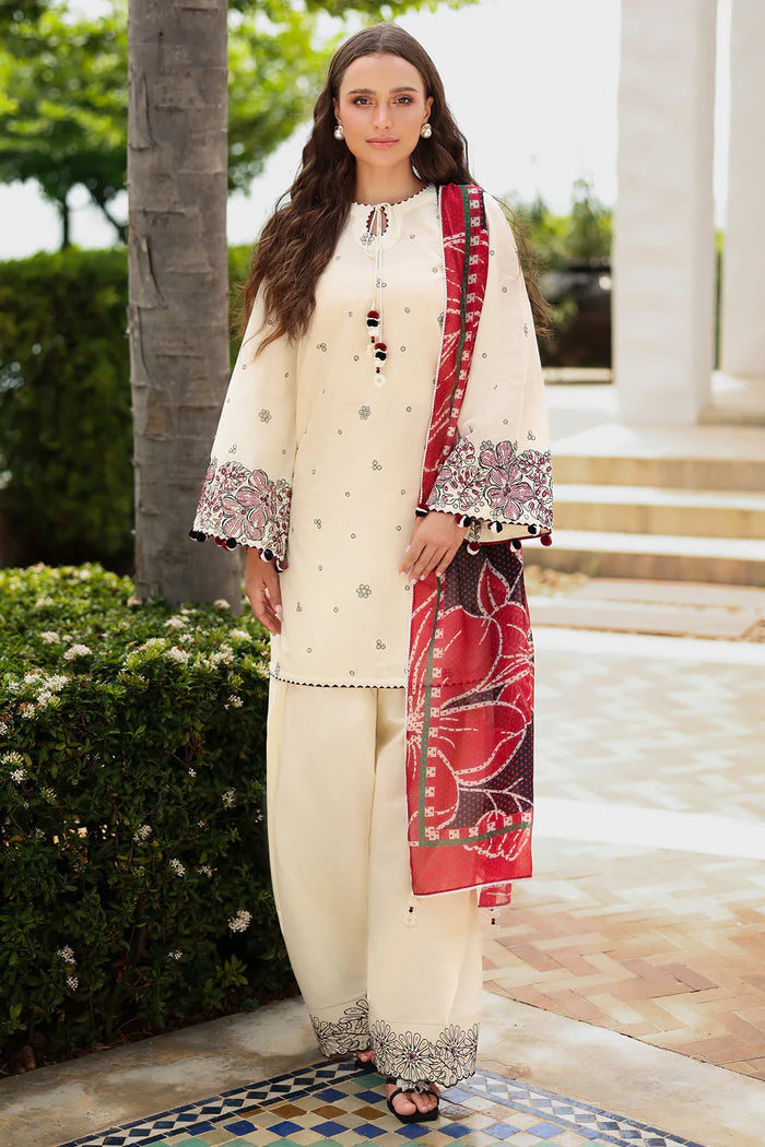 Jazmin 3Pc Embroidered Lawn Suit RTW-1219 XL gulbuy.com
