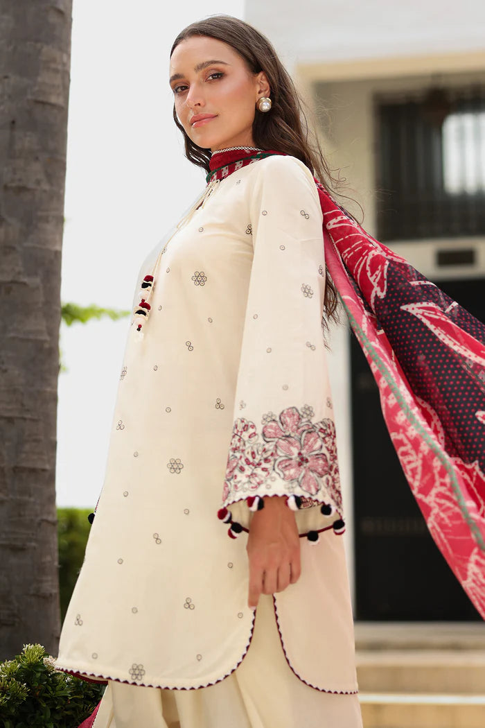Jazmin 3Pc Embroidered Lawn Suit RTW-1219 gulbuy.com