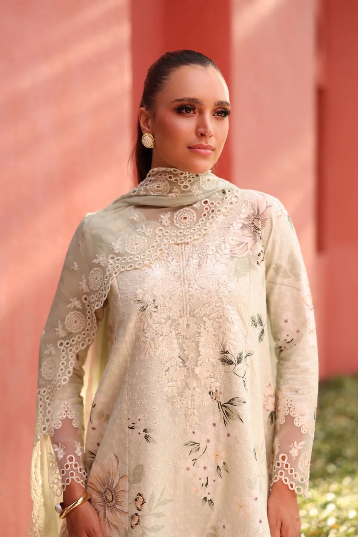 Xenia 3Pc Printed Lawn Suit NOX gulbuy.com