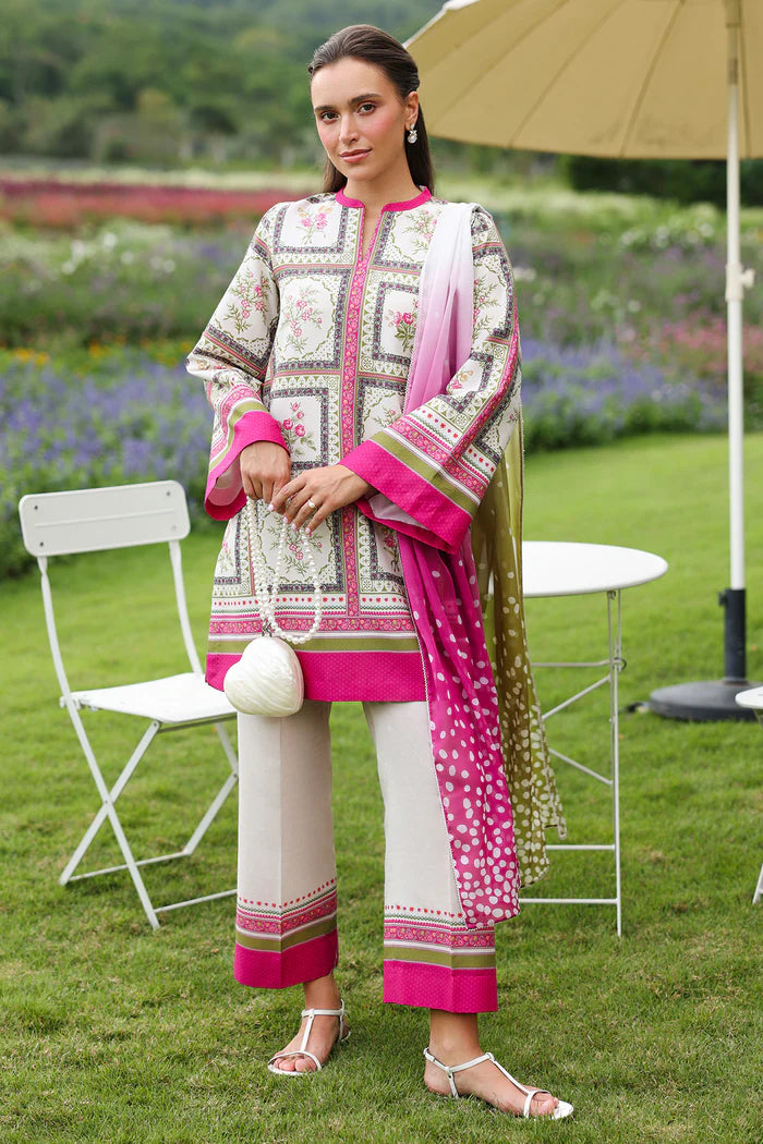 Jazmin 3Pc Printed Lawn Suit USE-9228 XL gulbuy.com