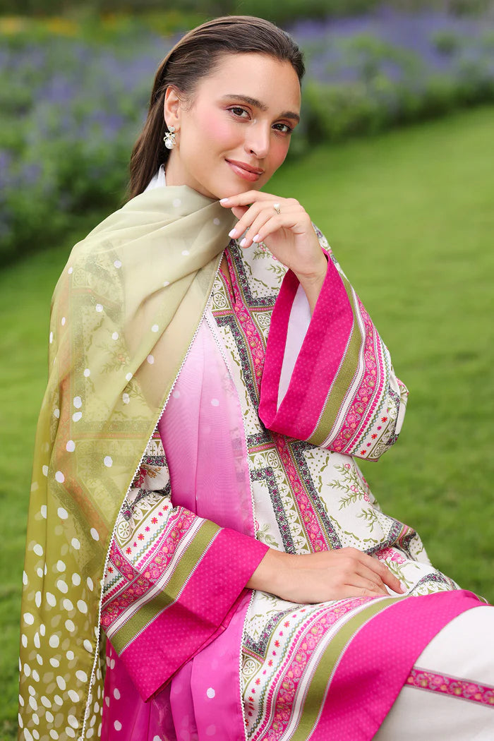 Jazmin 3Pc Printed Lawn Suit USE-9228 gulbuy.com