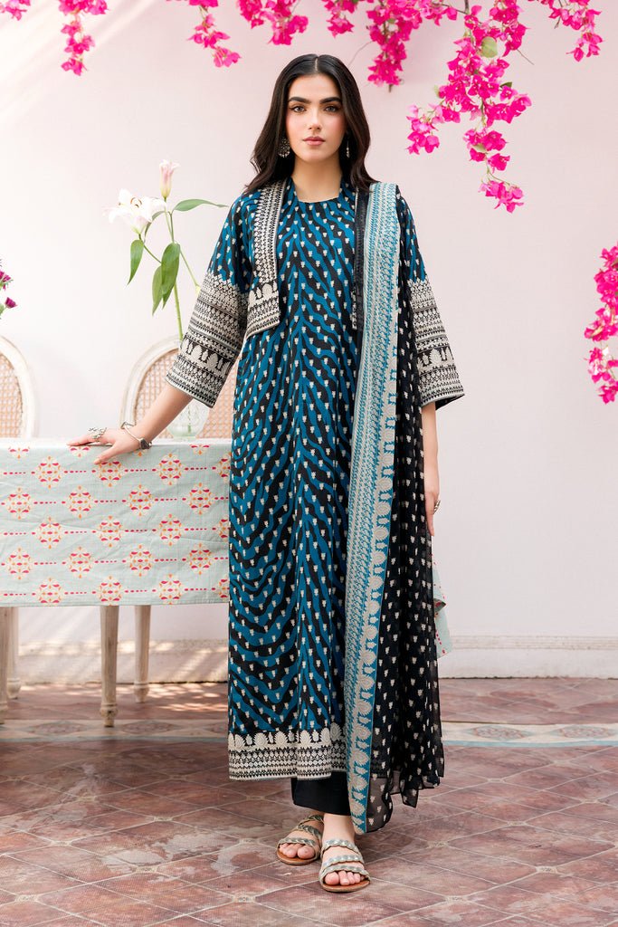 Charizma 4 Piece Printed Lawn Suit (CPM-4-289)