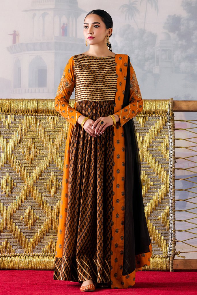 Charizma 3 Piece Printed Cotton Suit (CPM-4-013)