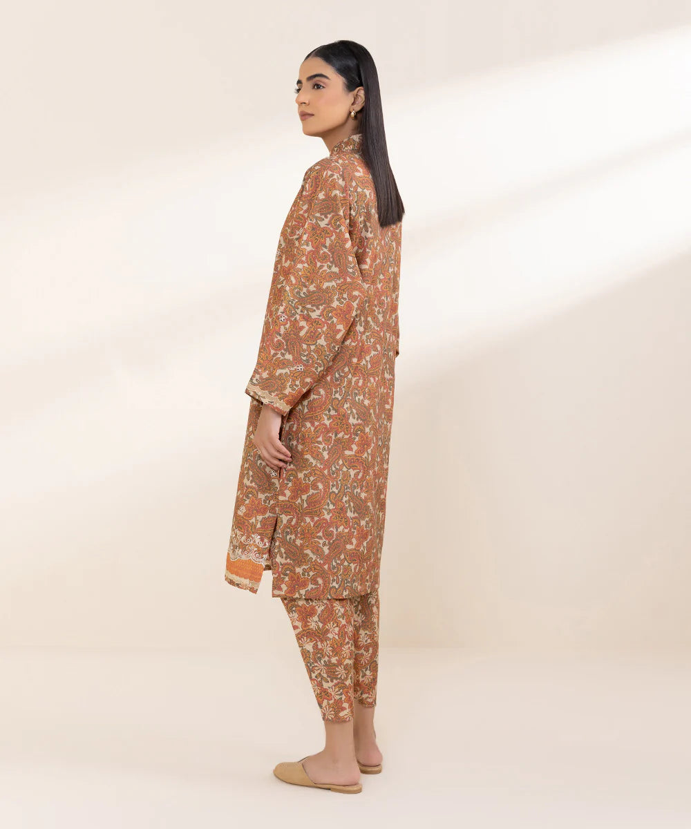 Sapphire 2Pc Embroidered Cambric Suit 0U2TDY24V811 gulbuy.com