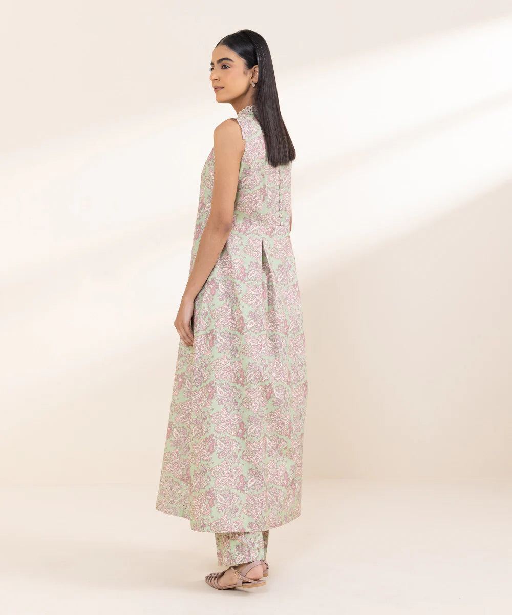 Sapphire 2Pc Embroidered Cambric Suit 0U2TDY24V813 gulbuy.com