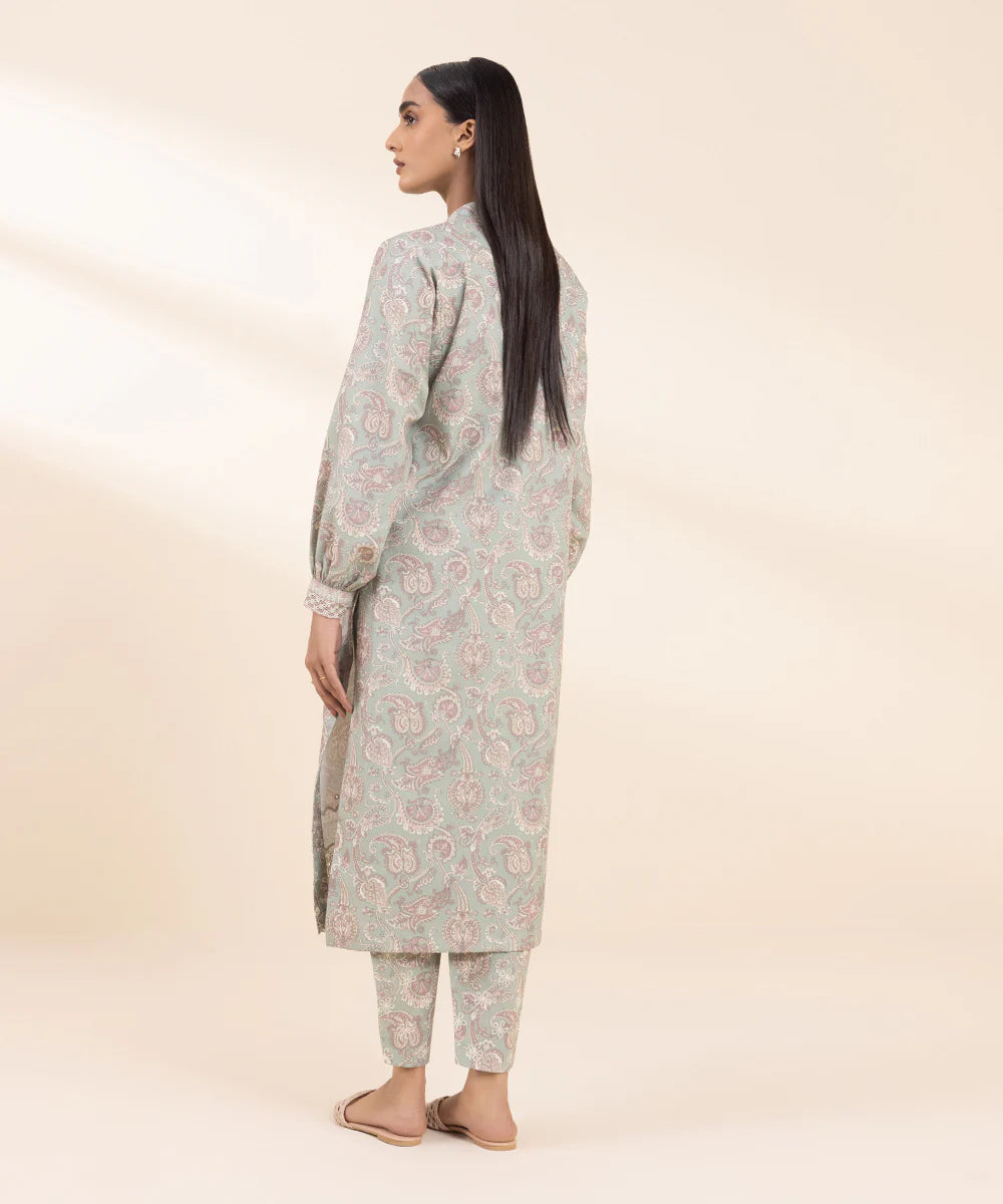 Sapphire 2Pc Embroidered Cambric Suit 0U2TDY24V814 gulbuy.com
