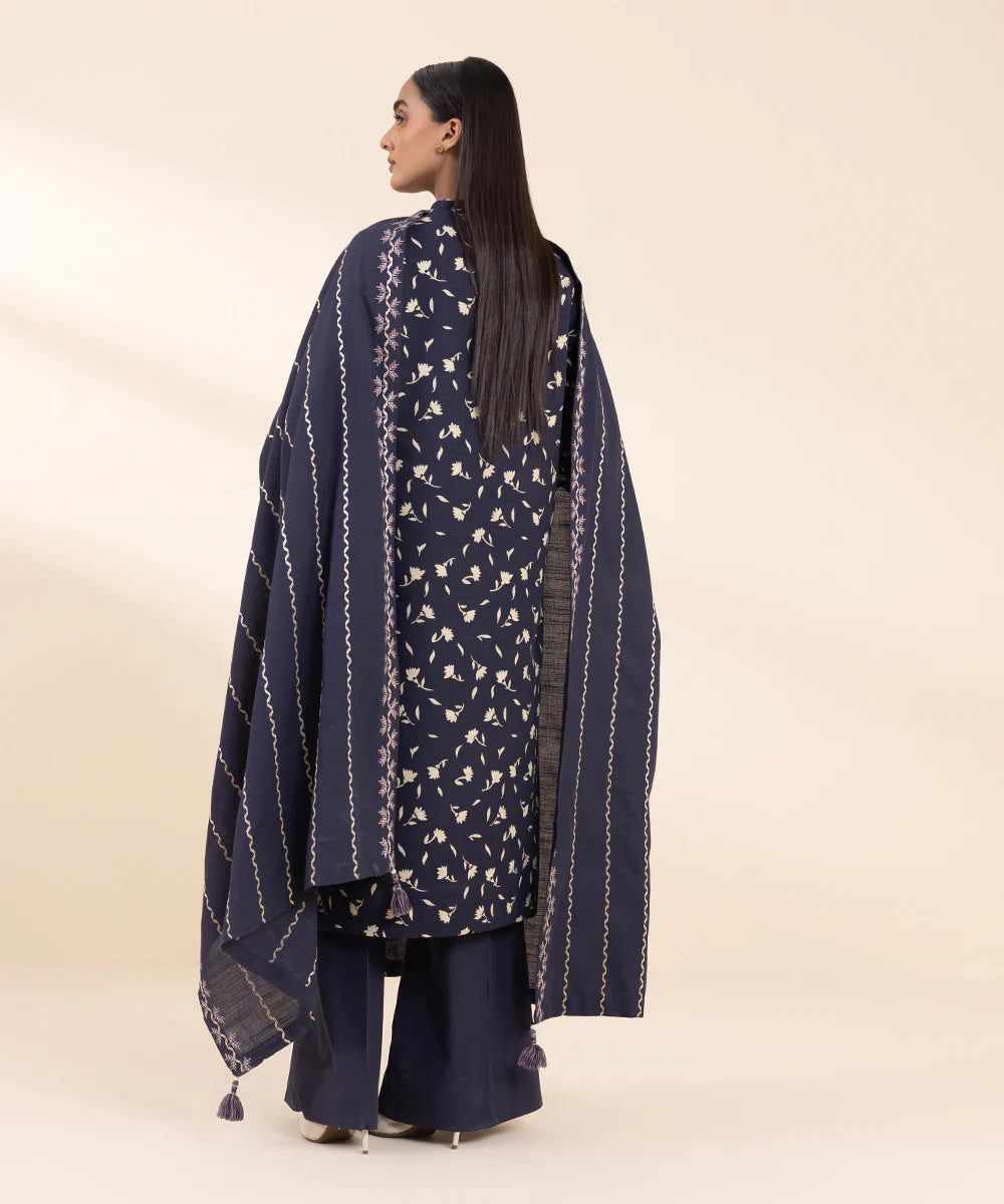 Sapphire 3Pc Embroidered Khaddar Suit 0U2TDY24V815 gulbuy.com