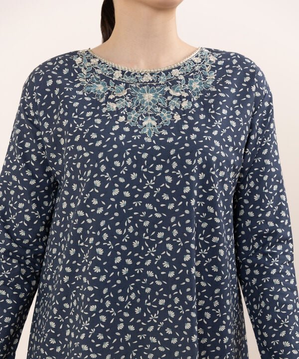 Sapphire 2Pc Embroidered Lawn Suit 0U2TEDY25V67 gulbuy.com