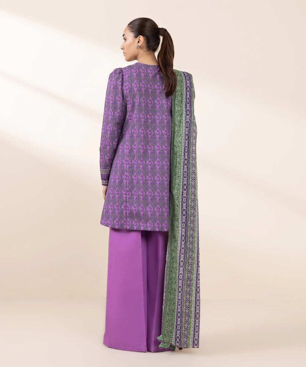Sapphire 3Pc Embroidered cambric Suit 0U3PDY24V840 gulbuy.com