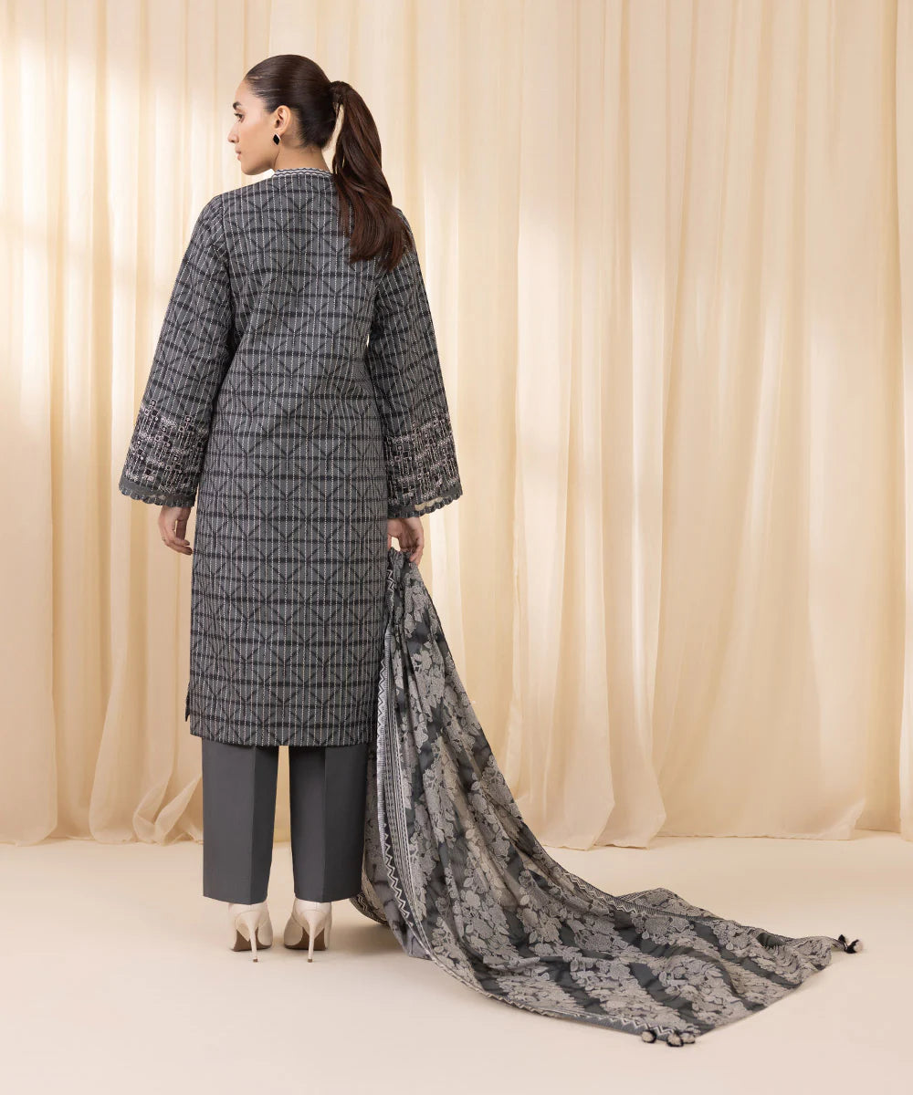 Sapphire 3Pc Embroidered Cambric Suit 0U3PDY24V845 gulbuy.com