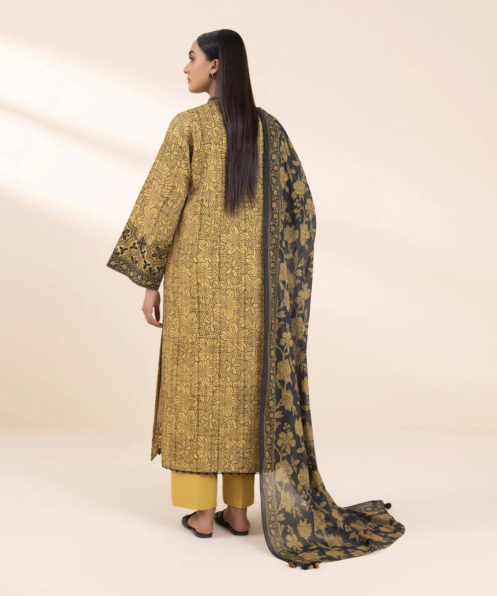 Sapphire 3Pc Embroidered Cambric Suit 0U3PDY24V846 gulbuy.com