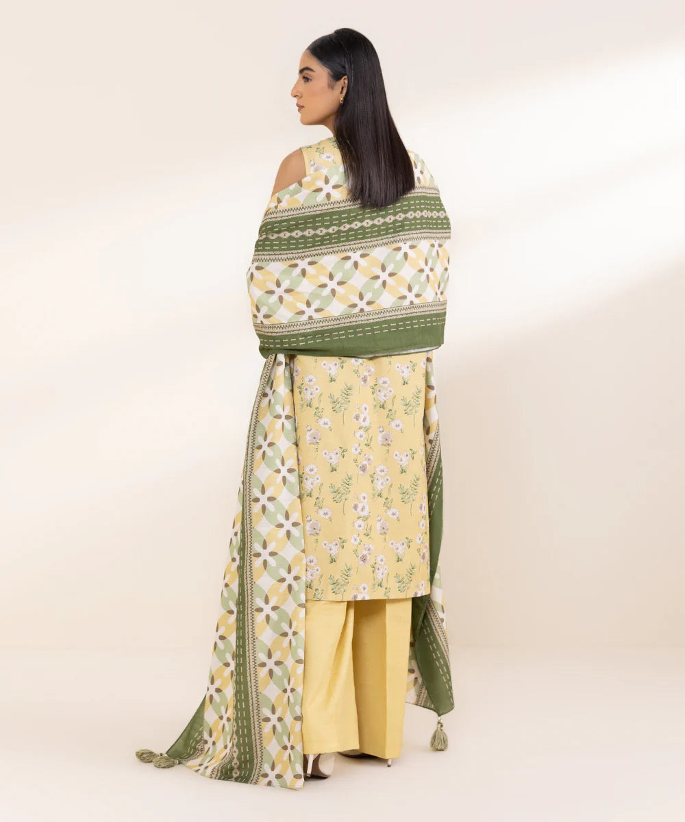 Sapphire 3Pc Embroidered Khaddar Suit 0U3PDY24V851 gulbuy.com