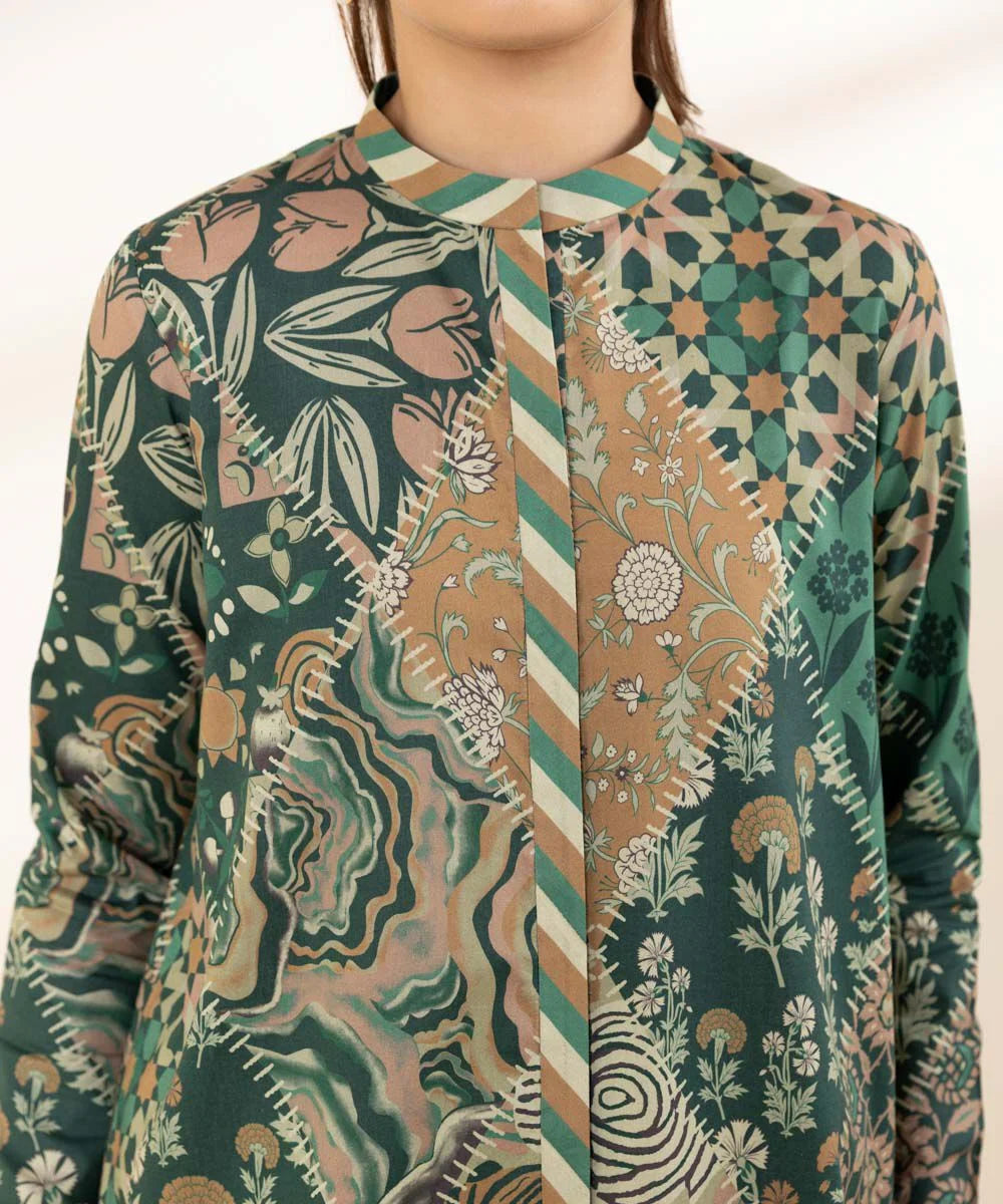 Sapphire 3Pc Printed Lawn Suit 0U3PDY25V212 gulbuy.com