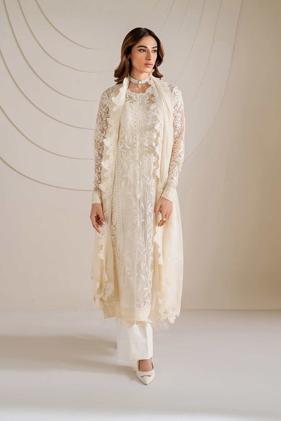 Iznik 3PC Embroidered Chiffon UE-391 XL gulbuy.com