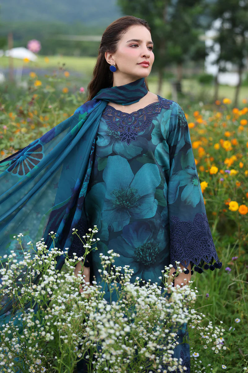 Baroque 3Pc Embroidered Lawn Suit UF-4244 gulbuy.com