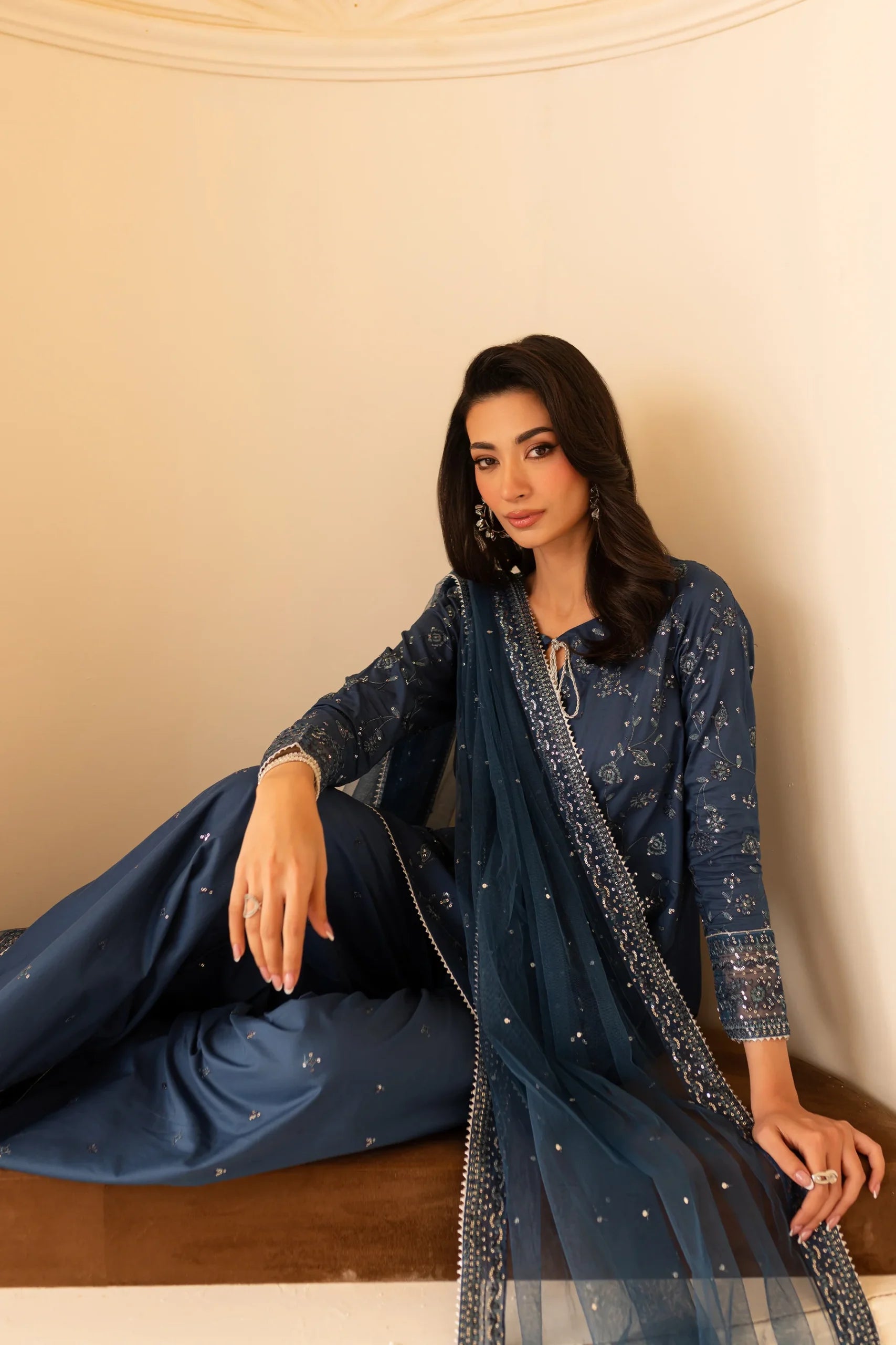 Batik 3Pc Embroidered Lawn Suit Alexis gulbuy.com