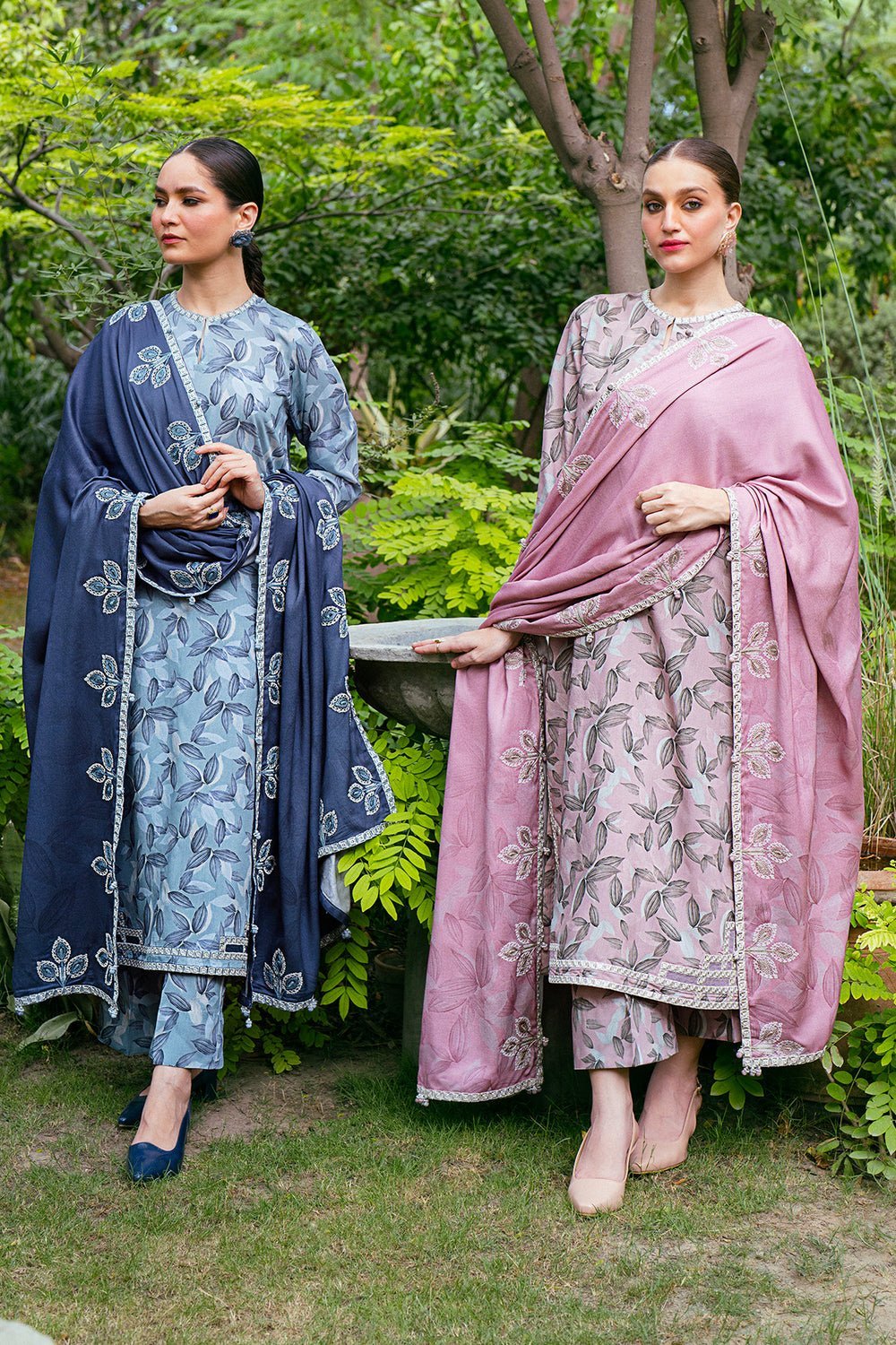 BAROQUE 3PC EMBROIDERED VISCOSE UF-778 gulbuy.com