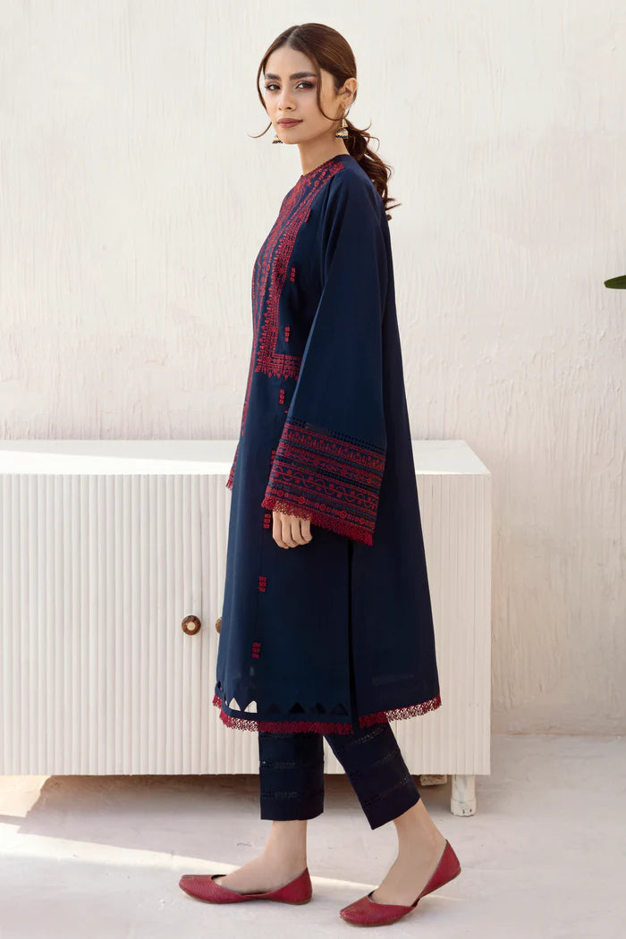 Jazmin 3Pc Embroidered Jacquard khaddar UW-0140 gulbuy.com