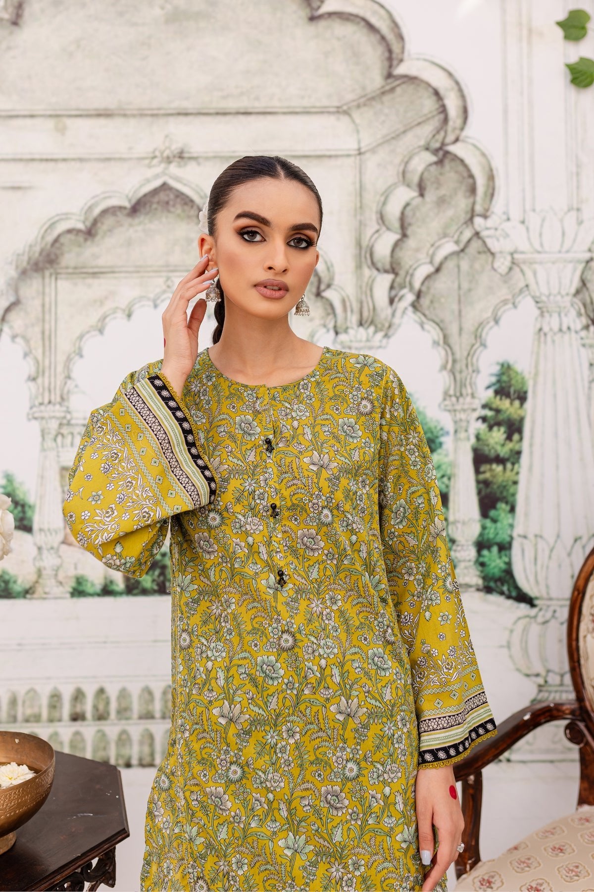 Batik 2Pc Printed Lawn Suit (Veenah-2Pc)