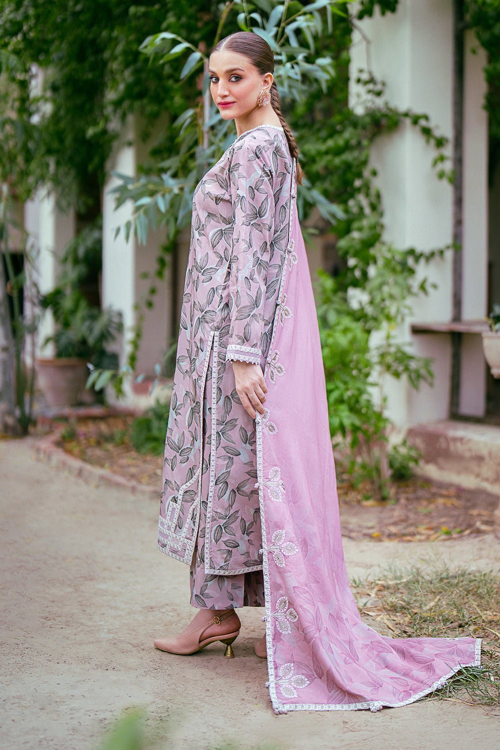 BAROQUE 3PC EMBROIDERED VISCOSE UF-779 gulbuy.com