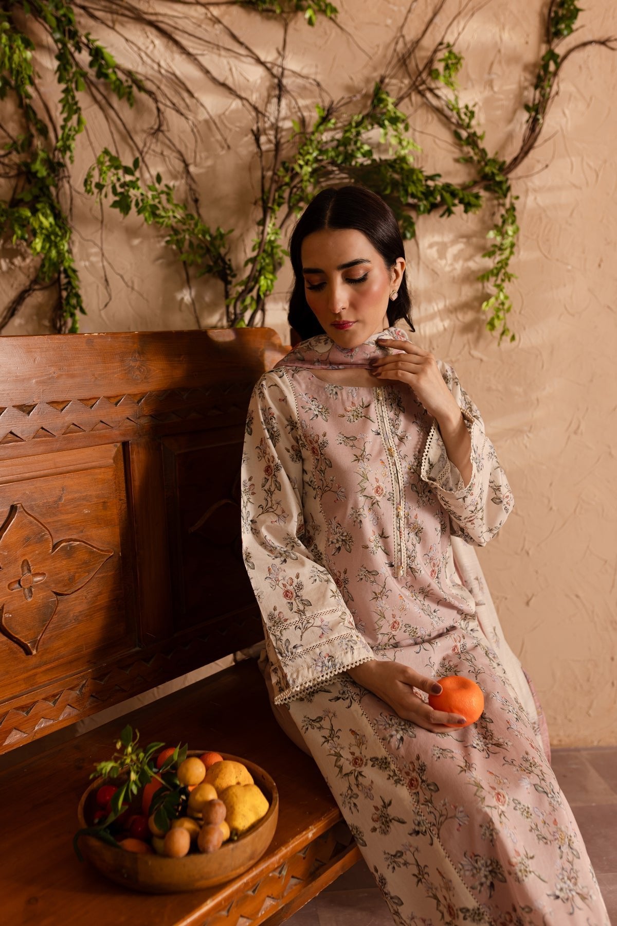 Batik 3Pc Printed Lawn Suit (Draco-3Pc)