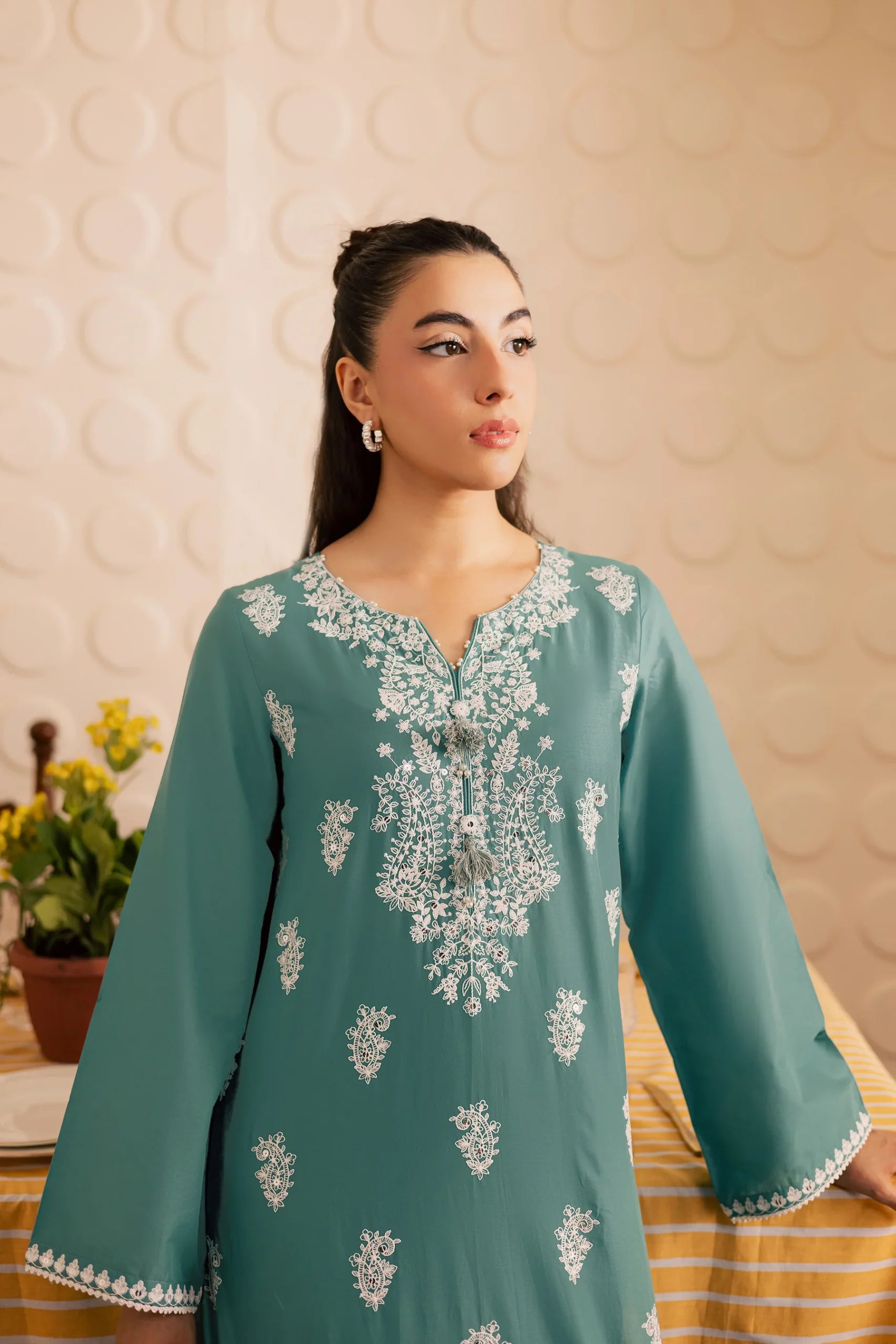 Batik 2Pc Embroidered Lawn Suit Grace gulbuy.com
