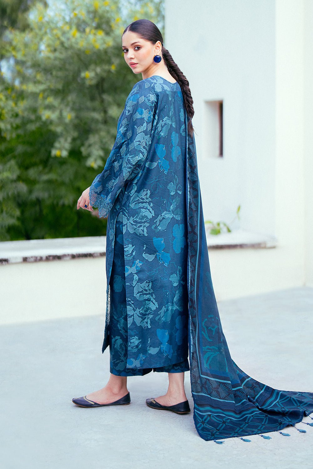 BAROQUE 3PC EMBROIDERED VISCOSE UF-781 gulbuy.com