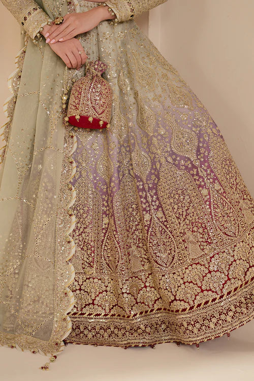 Jazmin 3Pc Embroidered Chiffon Suit WF'25-09 gulbuy.com
