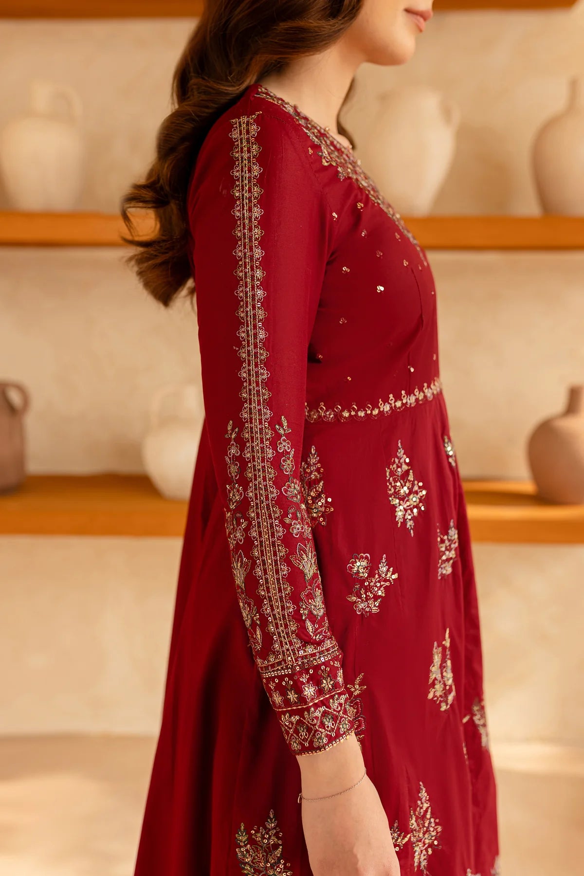 Batik 2Pc Embroidered Lawn Suit Rawana gulbuy.com