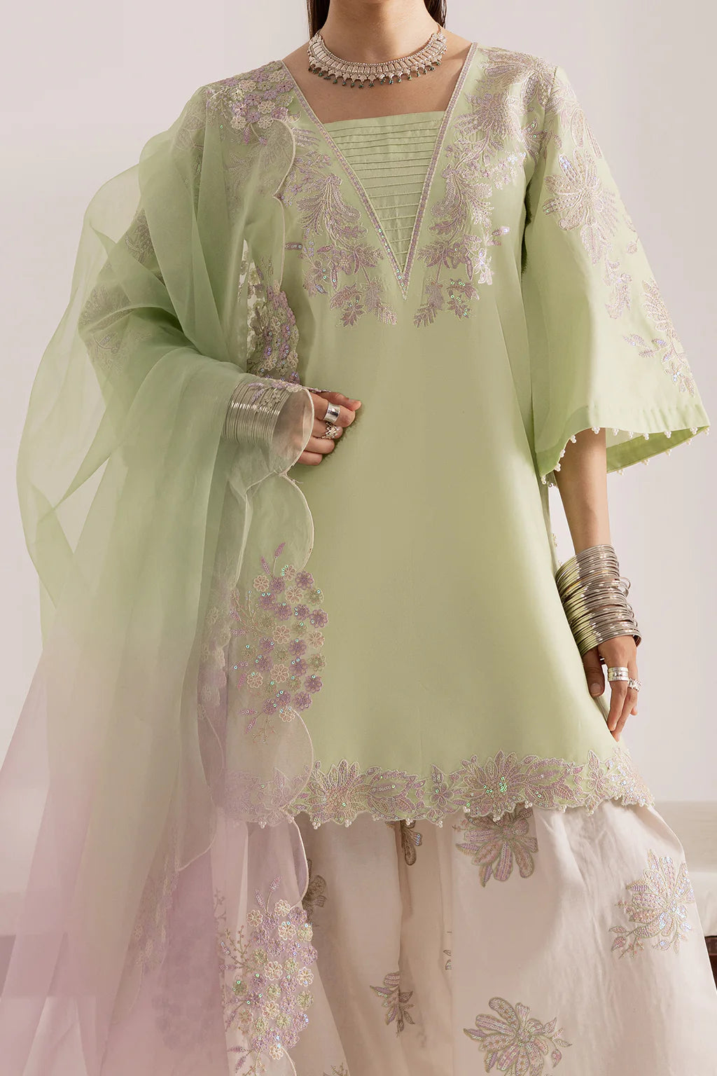 Vanya 3Pc Embroidered Cotton Suit CN-07 gulbuy.com