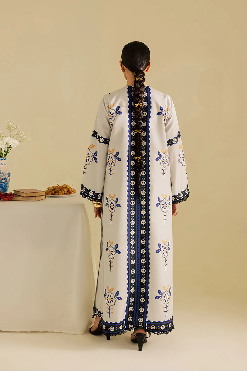 Vanya 2Pc Printed Lawn silk Suit CO-120 gulbuy.com