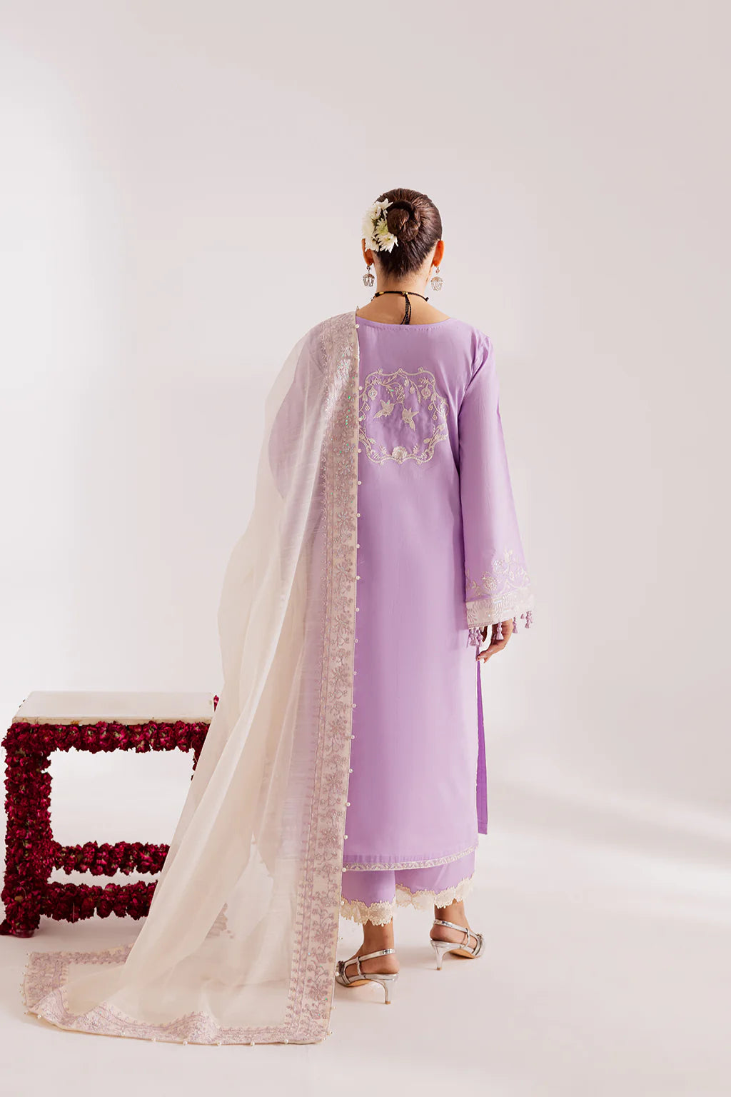 Vanya 3Pc Embroidered Cotton Suit CN-14 gulbuy.com