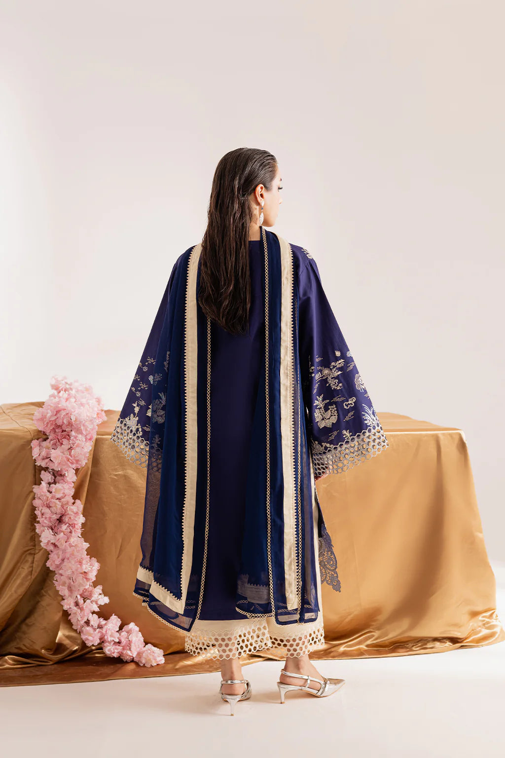 Vanya 3Pc Embroidered Cotton Suit CN-13 gulbuy.com