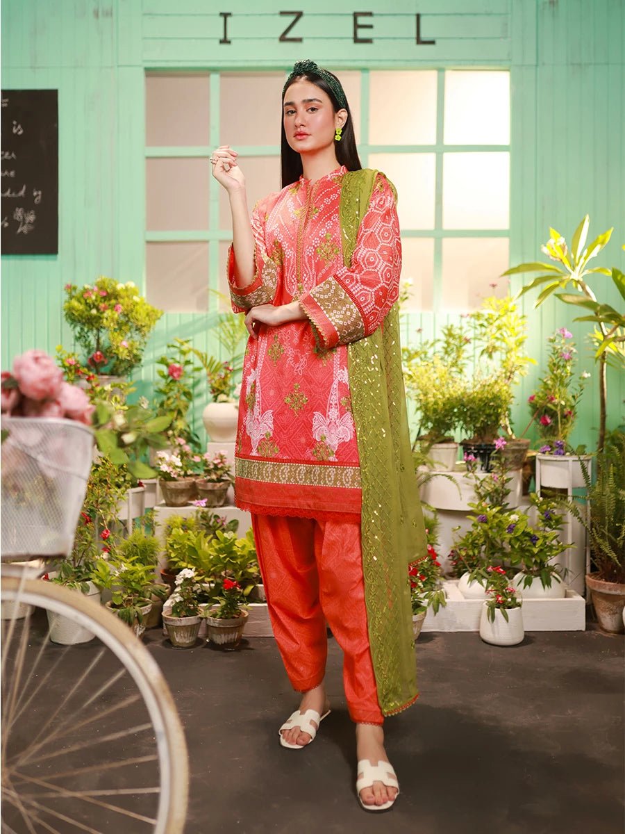 Salitex 3 Piece Embroidered Lawn Suit (SUNS24AIZ015UT)