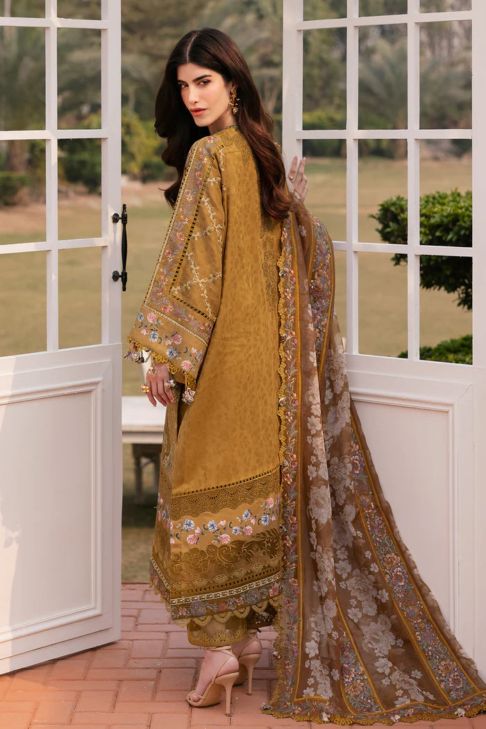 Baroque 3Pc Embroidered Lawn Suit EL-D03 gulbuy.com