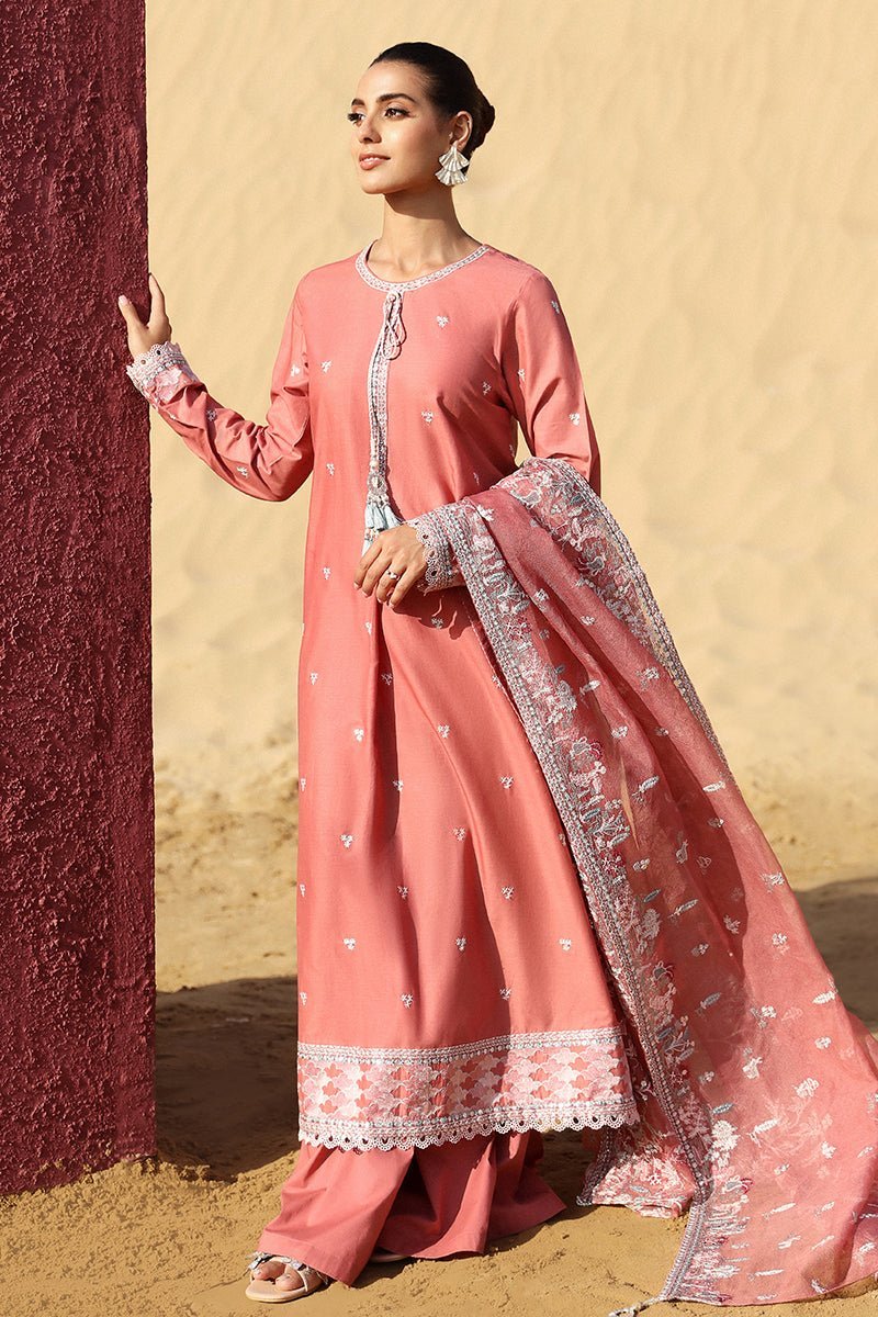 CROSS STITCH 3 PIECE EMBROIDERED LAWN SUIT (0124STRTSPRTLWN0310)