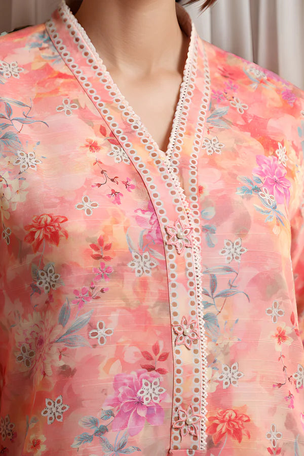 Saya 3Pc Printed Khaddar Suit U04-23155-47C (SD) gulbuy.com
