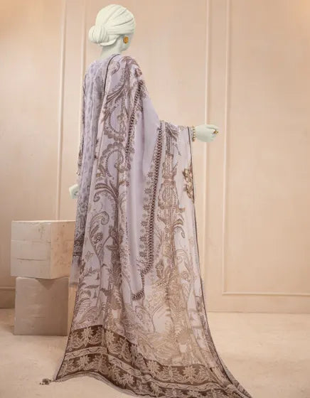 J. 3Pc Embroidered Lawn Suit 10000135259 gulbuy.com